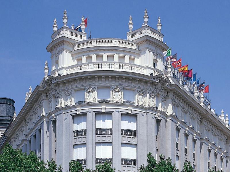 Nh Madrid Nacional Hotell Exteriör bild